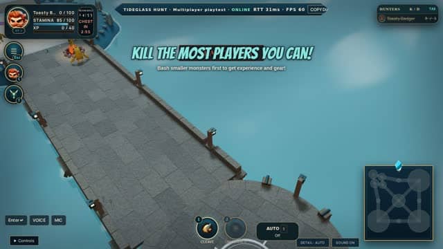 Tideglass Hunt, gameplay